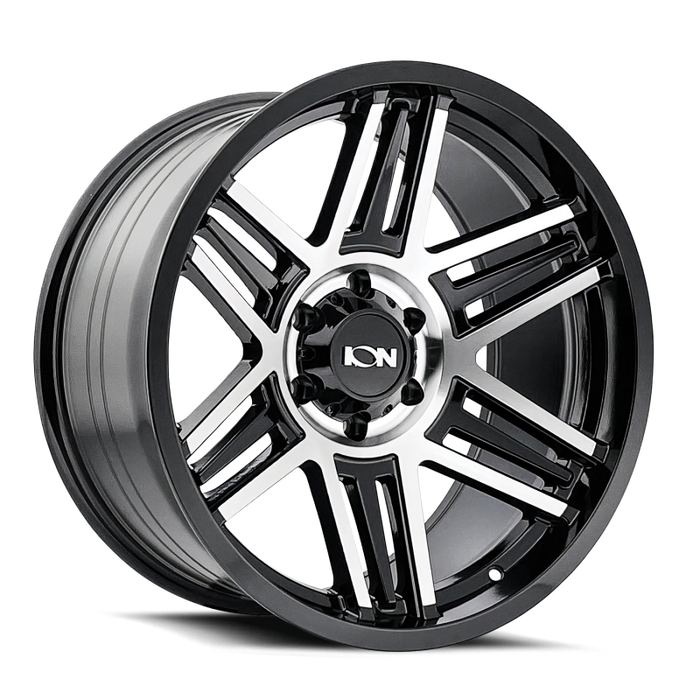 ION Type 147 17x9 / 6x135 BP / 0mm Offset / 87mm Hub Black/Machined Wheel