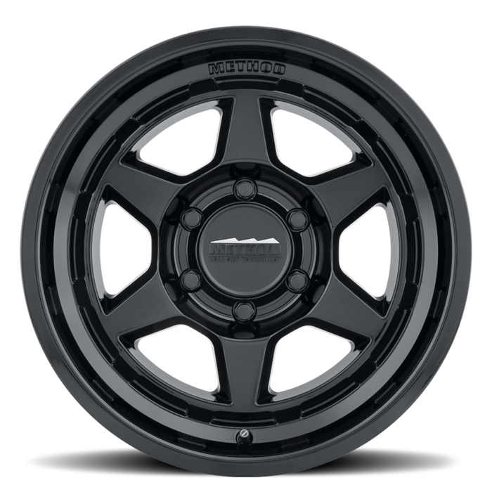 Method MR708 Bead Grip 17x8.5 / 0mm Offset / 6x135 / 4.72 in. BS / 87.00mm Bore - Gloss Black Wheel