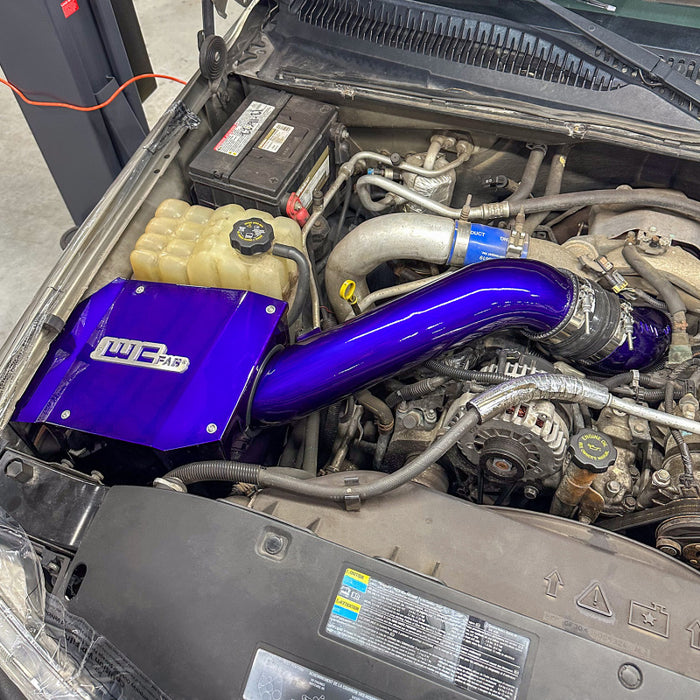 Wehrli 01-04 Duramax LB7 4in High Flow Intake Horn - Sparkle Copper
