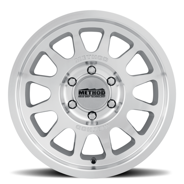 Method MR703 17x8.5 +25mm Offset 6x5.5 106.25mm CB Machined - Clear Coat Wheel