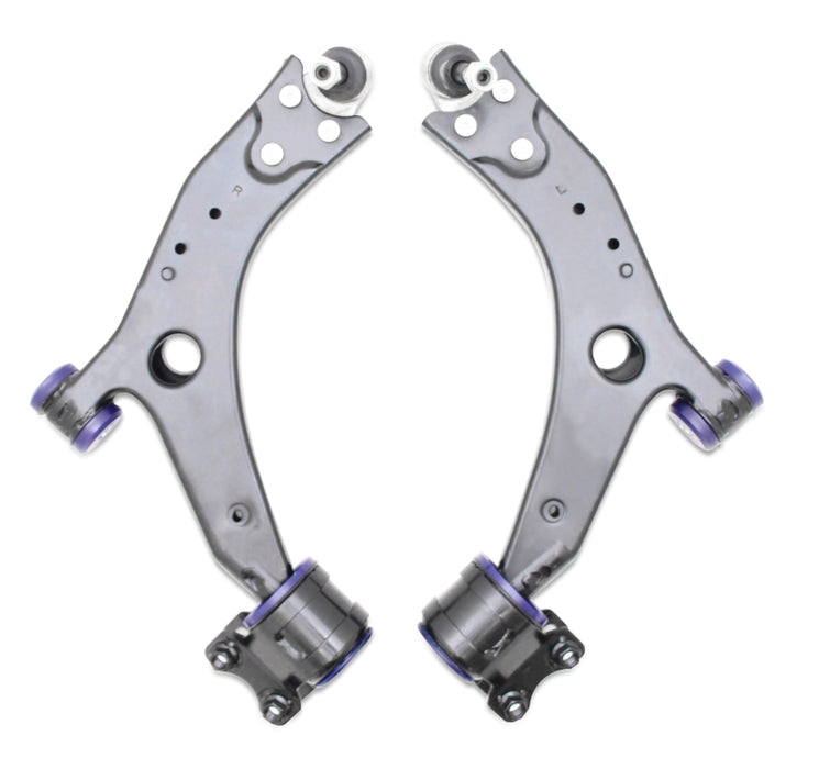 SuperPro 05-11 Ford Focus LS/LT/LV Volvo S40/V50 and C70/18mm Front Lower Control Arm Assembly Kit