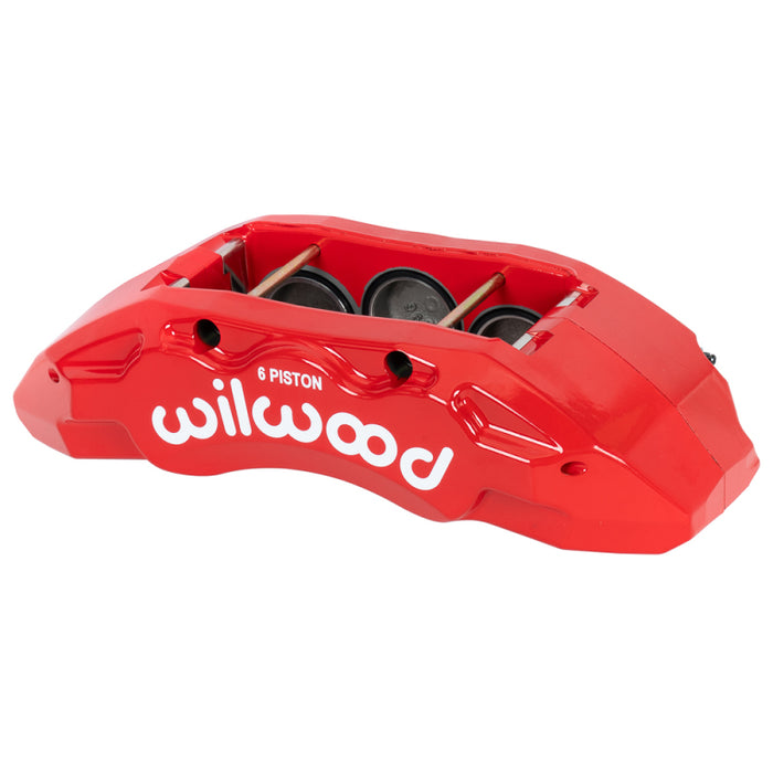 Wilwood caliper TX6-DM 05-12 ford F-250/350 2.00 /1.88/1.88 1.50 rotor L/H red