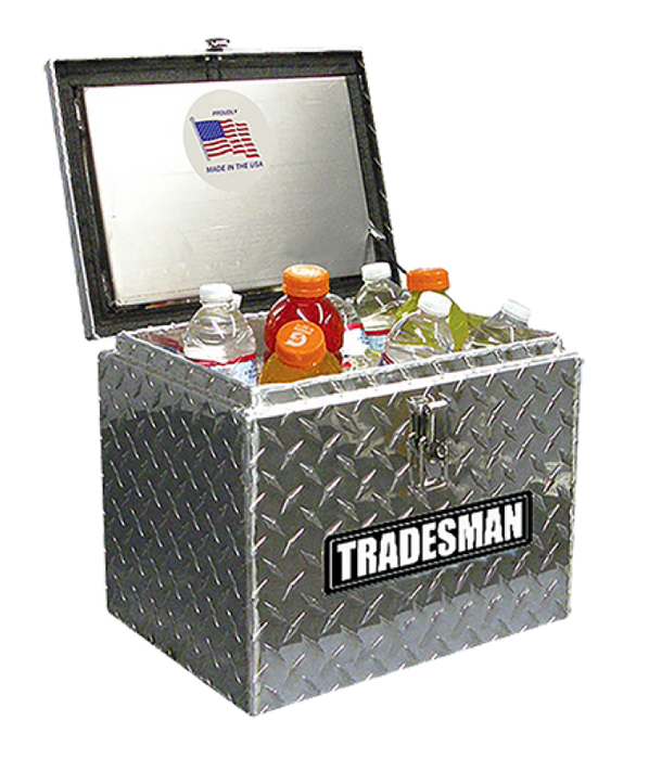 Tradesman Aluminum Cooler (Small) (20 Quart Capacity) - Brite