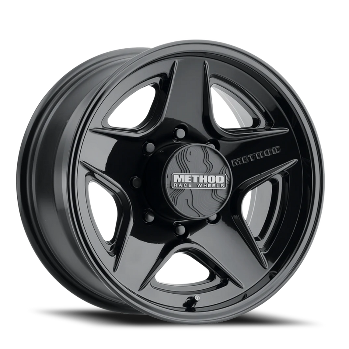 Method MR319 20x9 8x180 BP 18mm Offset 5.68in BS 130.81mm Bore - Gloss Black Wheel