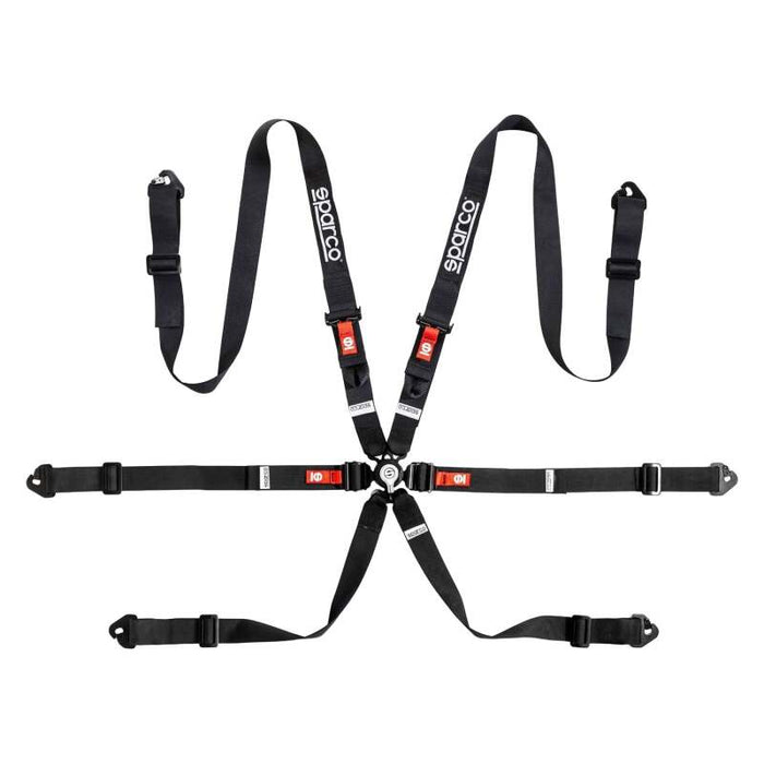 Sparco  BELT COMP H2 PD 6PT STEEL BLK