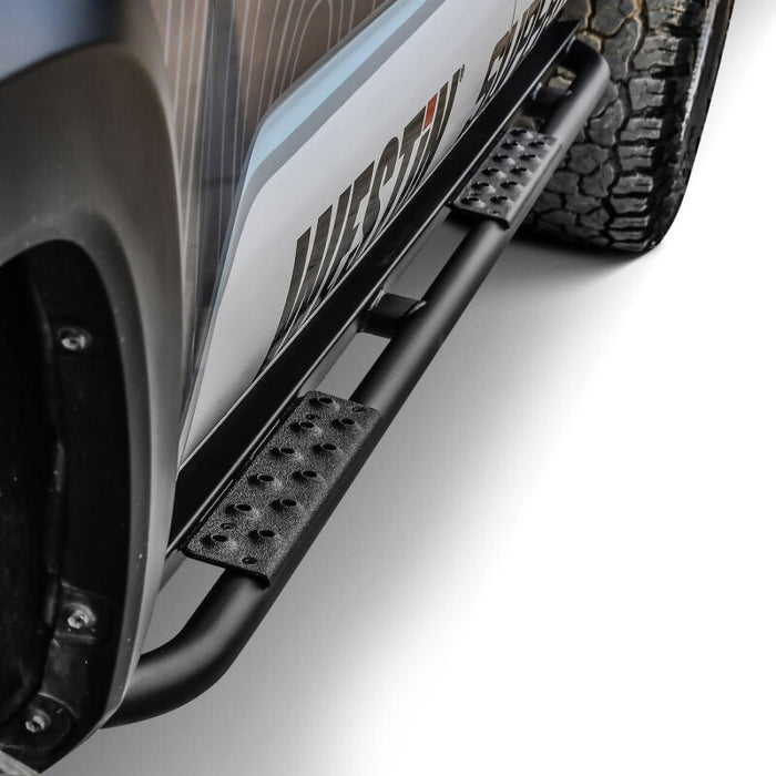 Westin 05-23 Toyota Tacoma Rock Slider - Textured Black