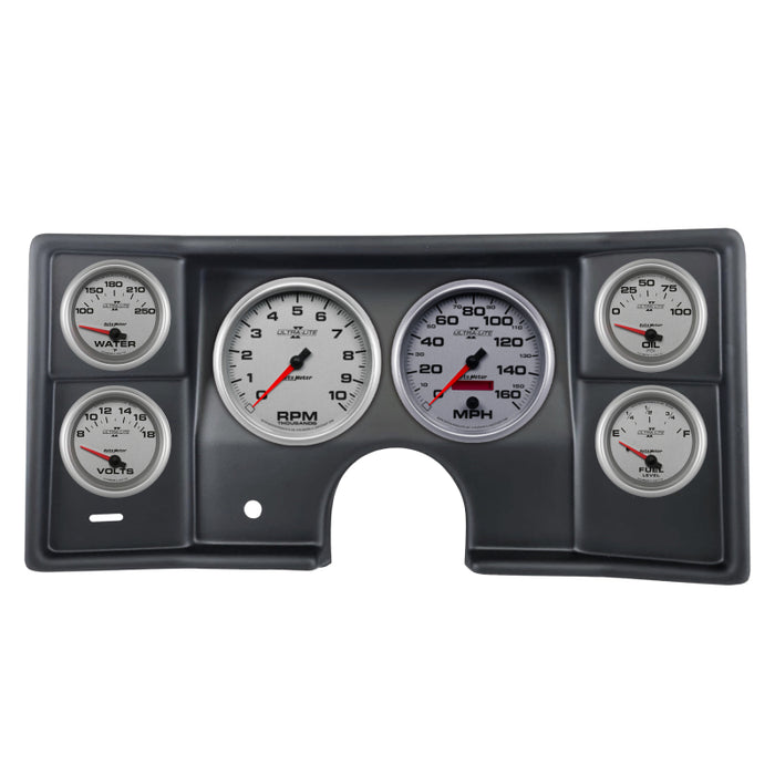 Autometer Ultra-Lite II Direct Fit Dash Kit 78-81 Malibu / El Camino (2 x 5in. / 4 x 2-5/8in.)