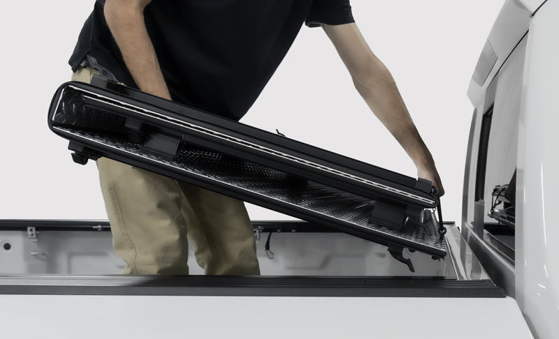 Access LOMAX 2024+ Ford Ranger 5Ft Box Folding Hard Tonneau Cover - Carbon Fiber