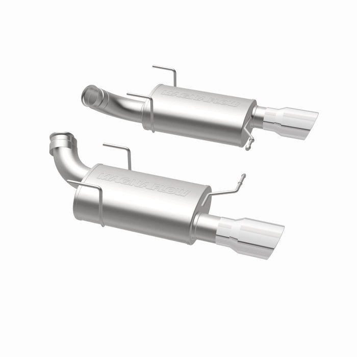 MagnaFlow 13 Ford Mustang V8 5.0L Dual Split Rear Exit Stainless Cat Back Performance Exhaust