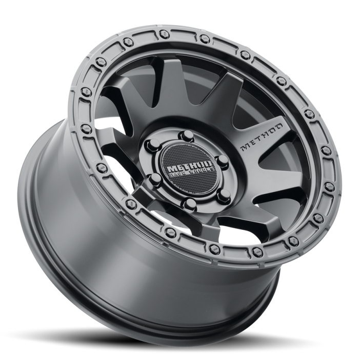 Method MR317 17x9 -12mm Offset 5x5 71.50mm CB Matte Black Wheel