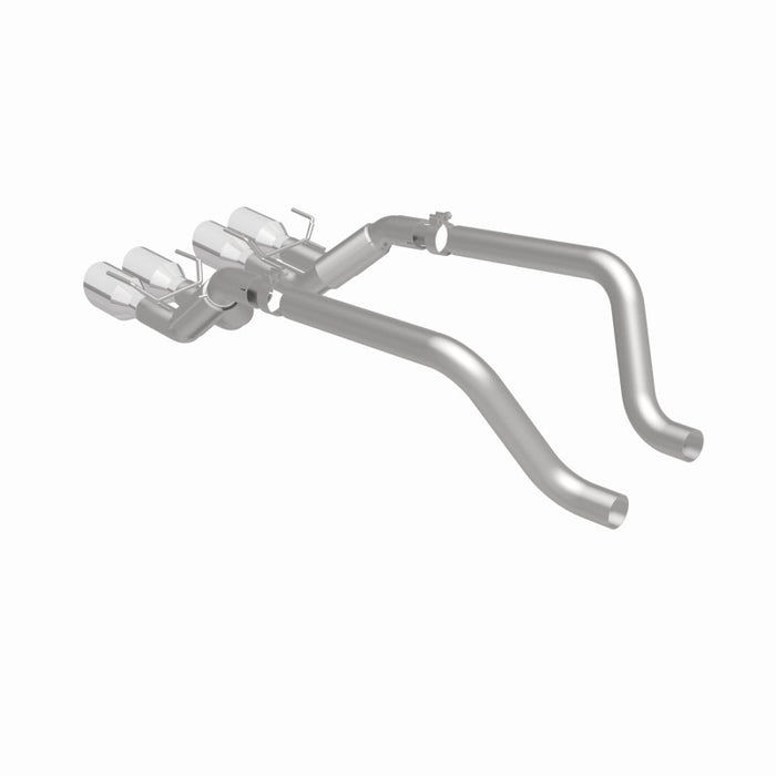 MagnaFlow 09-11 Chev Corvette V8 6.2L Comp Series Quad Center Rear Exit SS Cat-Back Perf Exhaust