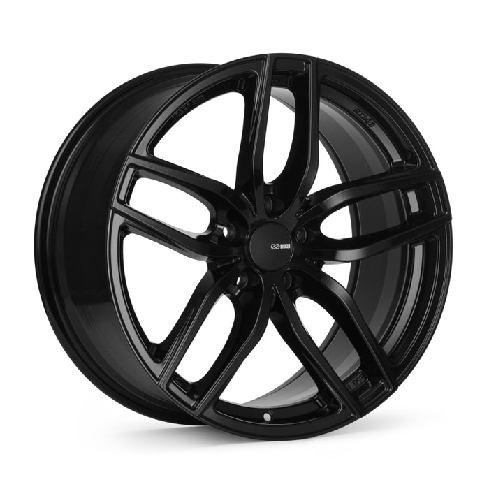 Enkei Tune 19x8.5 / 5x114.3 BP / ET35 / 72.6mm Bore - Gloss Black Wheel