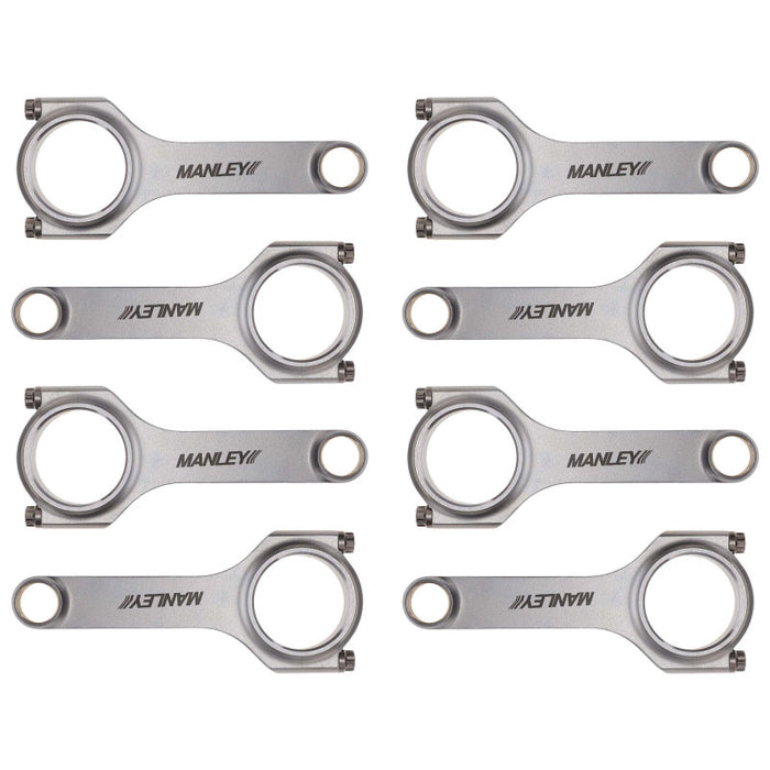 Manley Chevy Small Block LS Series 6.125in H Beam Connecting Rod Set