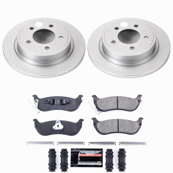 Power Stop 04-08 Chrysler Pacifica Rear Z23 Coated Brake Kit