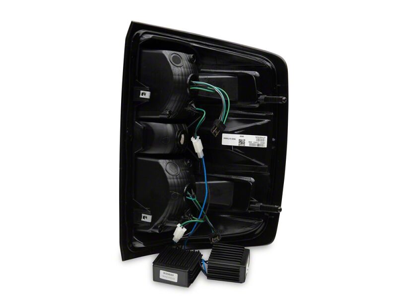 Raxiom 14-18 Chevrolet Silverado 1500 LED Tail Lights/Seq Turn Signals- Chrome- Clear Lens