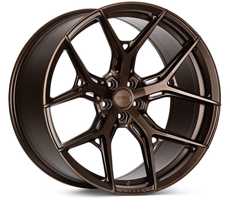 Vossen HF-5 20X9 - 5X114.3 - ET32 - FLAT - 60.1 - Satin Bronze Wheel