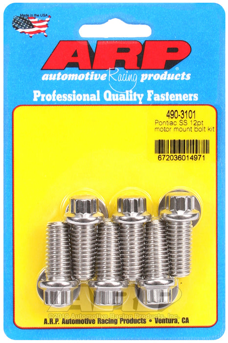 ARP Pontiac SS 12pt Motor Mount Bolt Kit