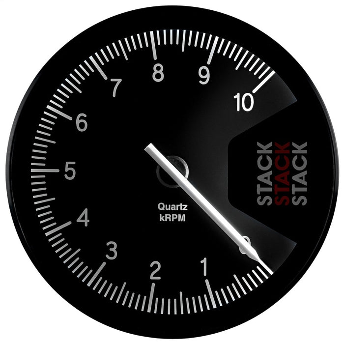 Autometer Stack Professional Action Replay 125mm 0-10K RPM Tachometer - Black