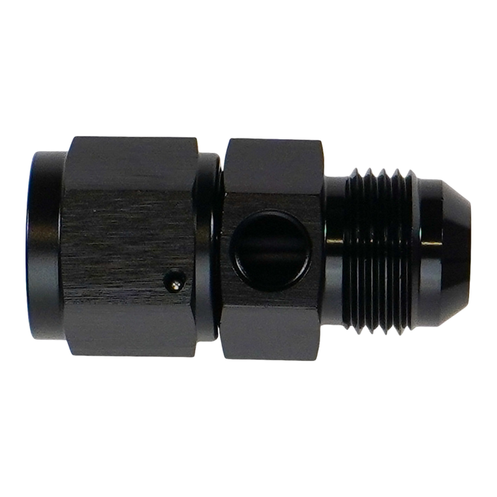 DeatschWerks 10AN Male Flare to Female Flare Swivel with 1/8th NPT