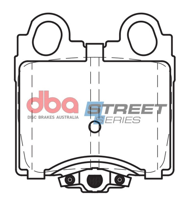 DBA 01-05 Lexus IS300 Street Series Rear Brake Pads