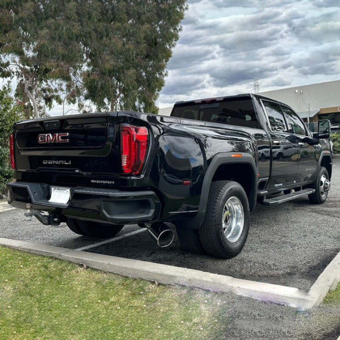 Banks Power 20-23 Chevy/GMC Duramax DRW Crew Cab 5.0in Monster Exhaust w/ S/S Chrome Tip