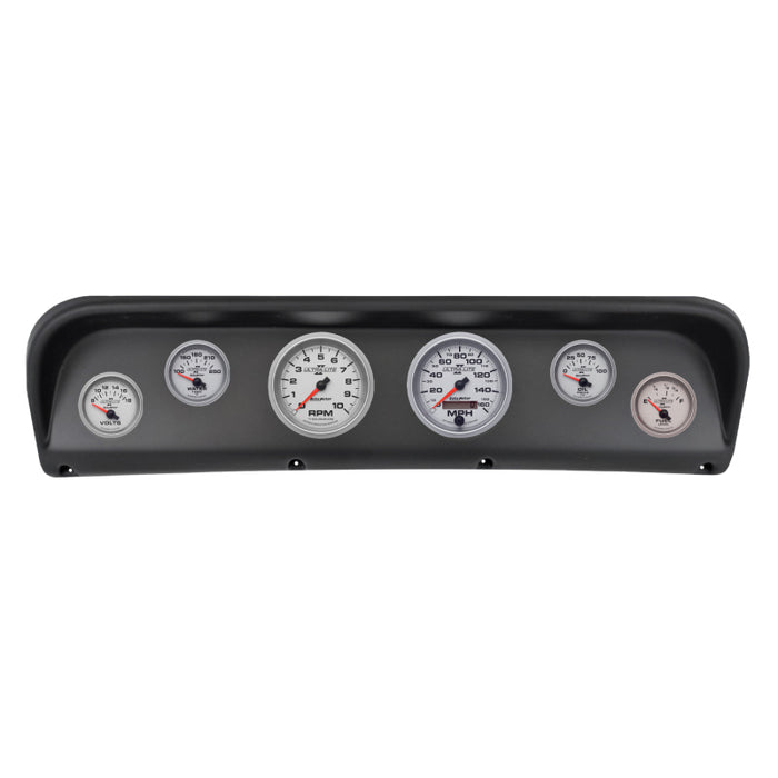 Autometer Ultra-Lite II Direct Fit Dash Kit 67-72 Ford F100 (2 x 3-3/8in. / 4 x 2-1/16in.)