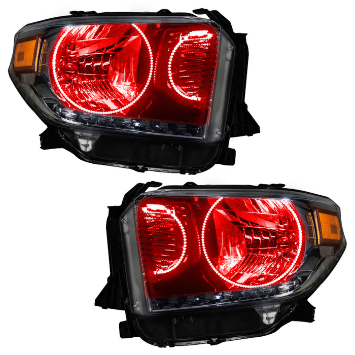 Oracle 14-17 Toyota Tundra SMD HL - Dual Halo Kit - ColorSHIFT w/ BC1 Controller