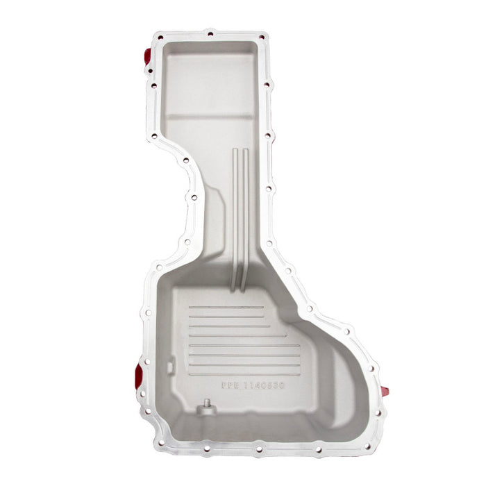 Wehrli 17-19 GM Duramax WCFab X PPE High Capacity Aluminum Oil Pan - Sparkle Granny Smith