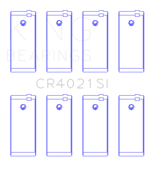 King Engine Bearings Escort 1.9 1987/89 (Size +0.50mm) Connecting Rod Bearing Set