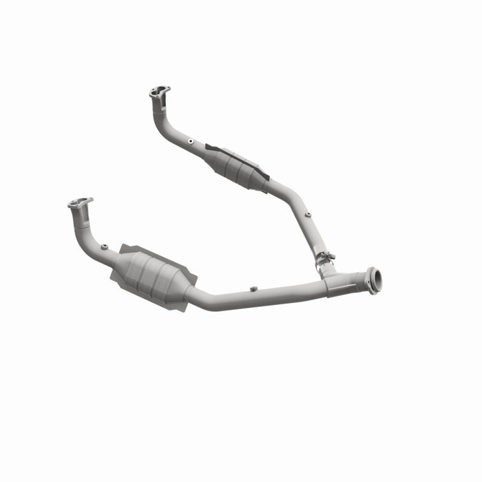 MagnaFlow DF Cat. Conv 97 Land Rover Defender 90 4.0L Y-Pipe Assy / 96-99 Discovery 4.0L Y-Pipe Assy
