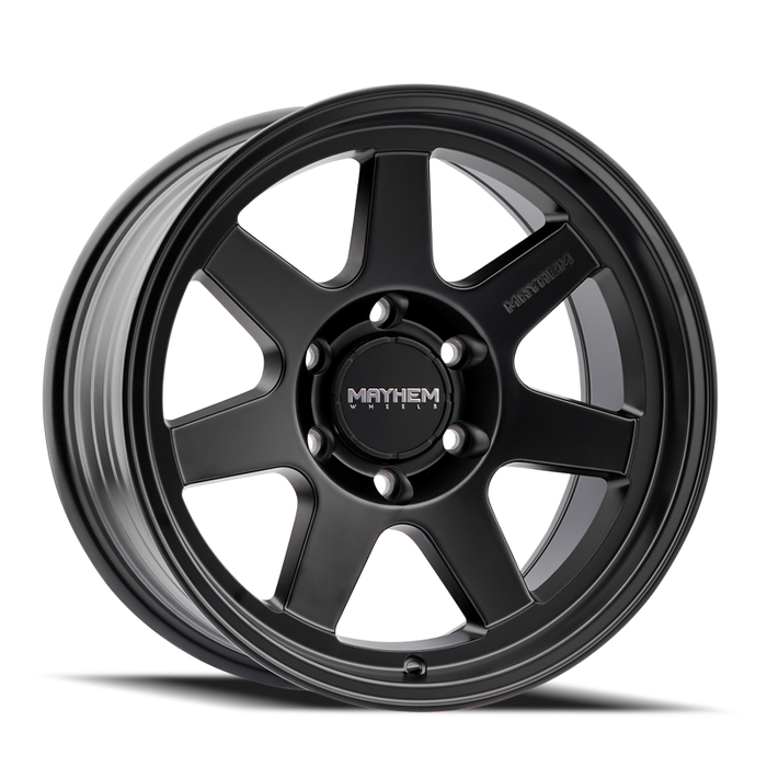 Mayhem 8307 Convoy 17x9 / 5x127 BP / -6mm Offset / 78.1mm Hub Satin Black Wheel