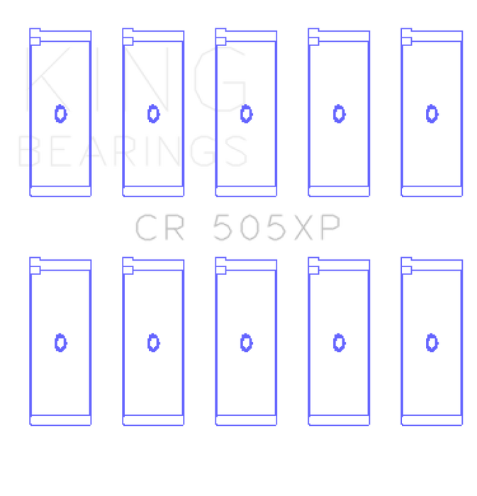 King Engine Bearings Audi Abb/Abm/Adp/Pp/Rn (Size +.026mm) Connecting Rod Bearing Set