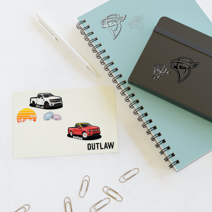 Outlaw Sticker Sheet