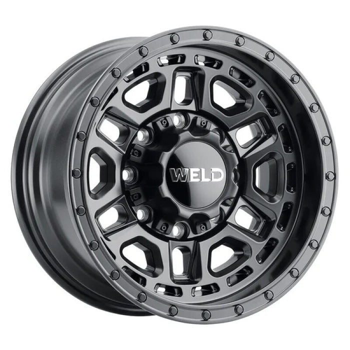 Weld Off-Road Crux 20x10in / 6x135 BP / ET -19 / 106.1mm Bore - Satin Black Wheel