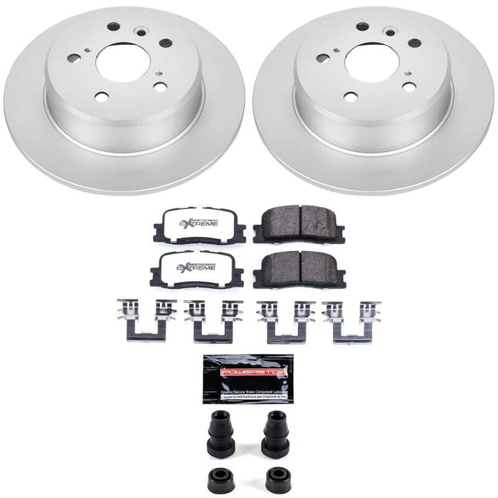 Power Stop 01-03 Toyota Highlander Rear Z36 Coated Truck & Tow Brake Kit
