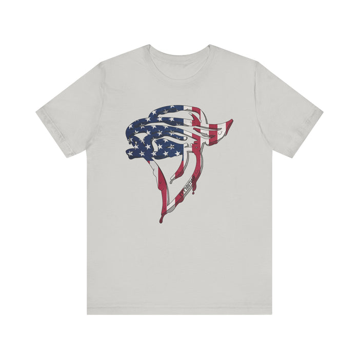 Outlaw Patriotic Drip Graphic Tee