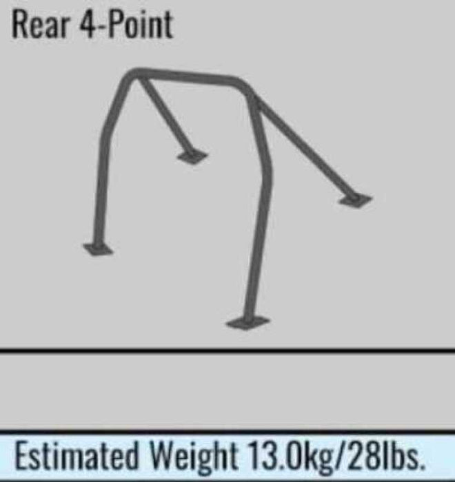 Cusco MR-S 4P+ Front Harness Bar/Side Bar - Safety 21 (No Cancel)
