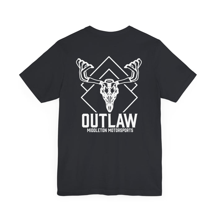 Outlaw Skull & Headers Tee
