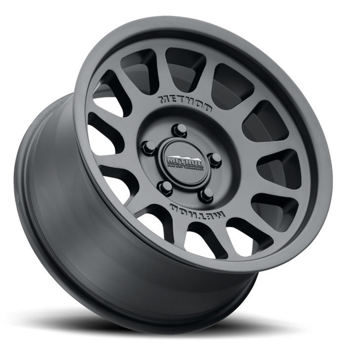 Method MR703 17x8.5 35mm Offset 5x150 110.5mm CB Bead Grip Matte Black Wheel