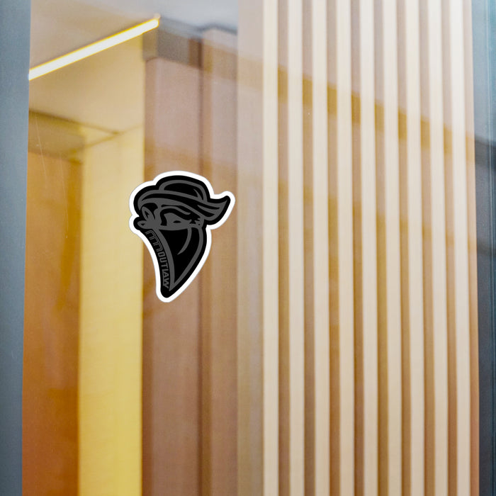 Outlaw Ghosted Kiss-Cut Vinyl Sticker
