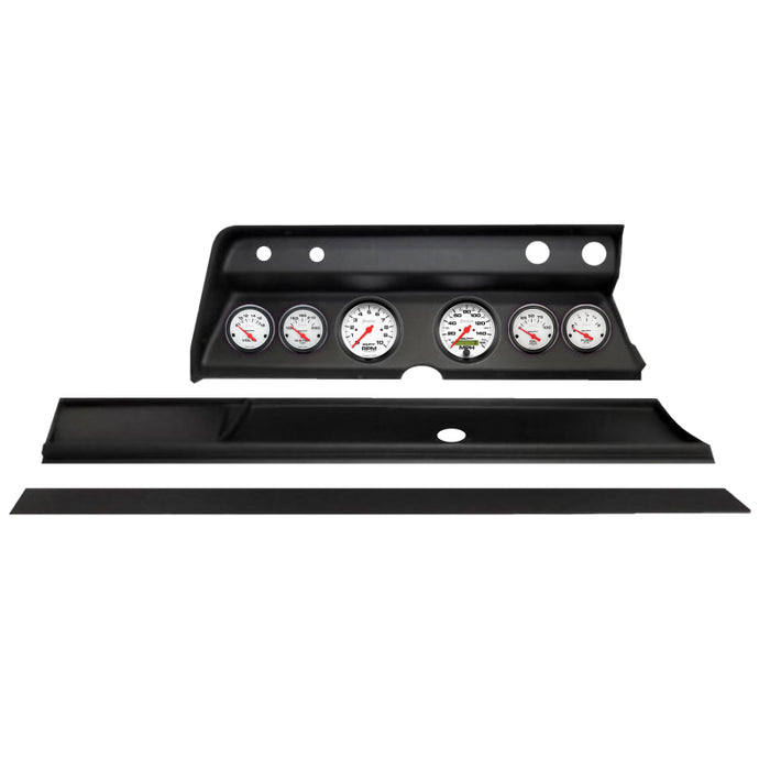 Autometer Phantom Direct Fit Dash Kit 1967 Chevy Chevelle (2 x 3-3/8in. / 4 x 2-1/16in.)