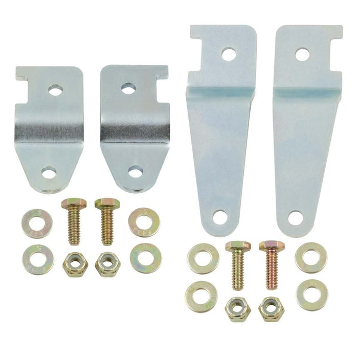 Synergy 07-18 Jeep Wrangler JK/JKU Brake Line Relocation Kit Front and Rear