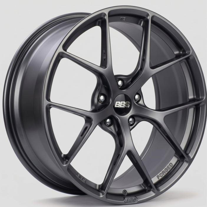 BBS FI-R 21x11 / 5x112 / ET24 / 82mm PFS Required - Satin Dark Silver Wheel