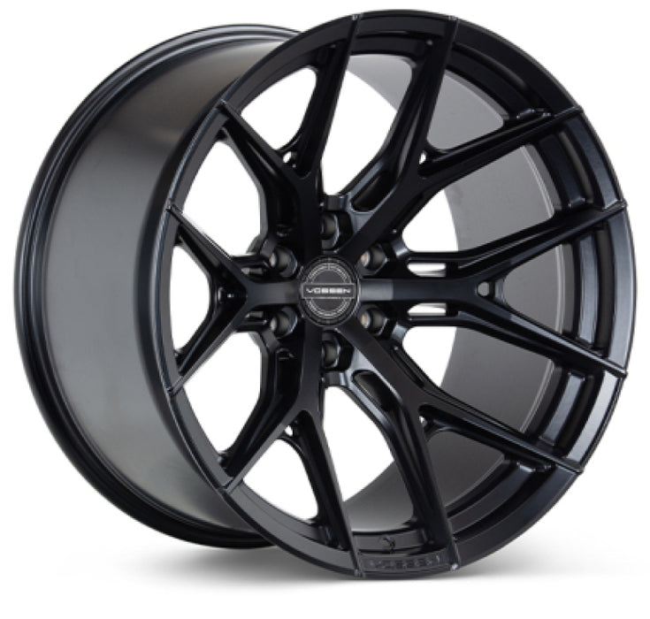 Vossen HF6-4 26x10 - 6x135 - ET35 - Deep Face - 87.1 - Satin Black Wheel