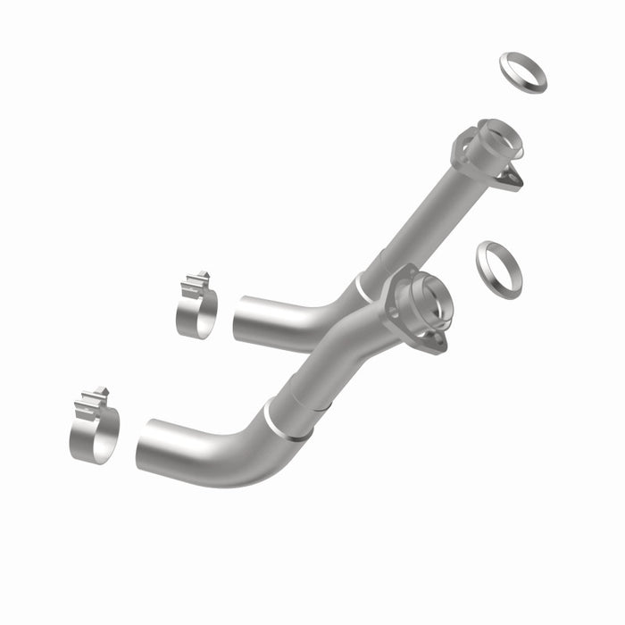 MagnaFlow 66-72 Chevy C10 Pickup V8 2-Piece Front Exhuast Pipe Kit (2in Tubing/Clamps/Inlet Flanges)