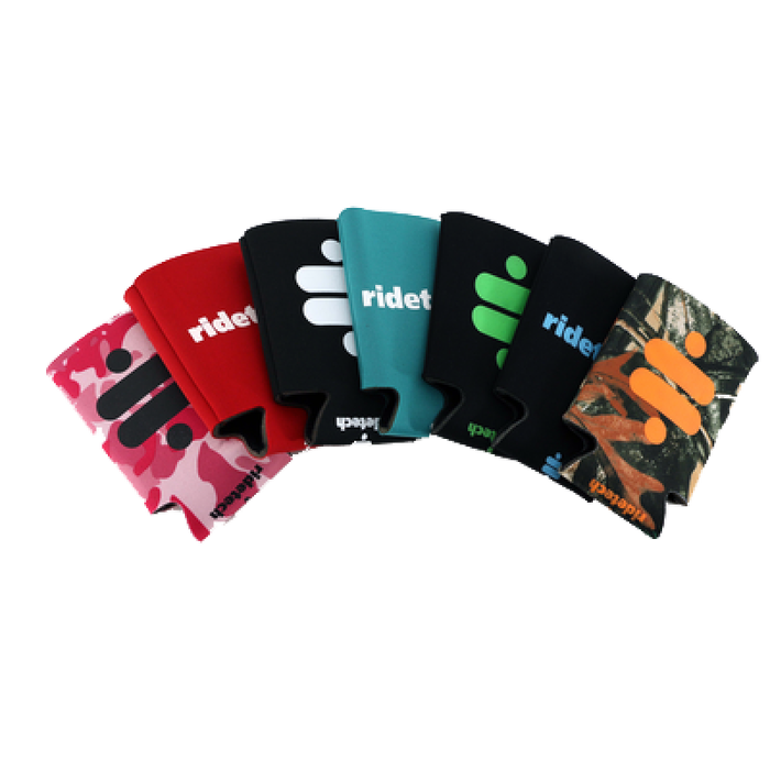 Ridetech Can Coozie - Red w/ White Logo