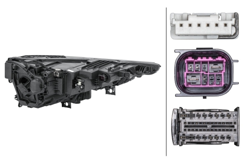 Hella 2019-2022 Audi Q8 Headlight Assembly