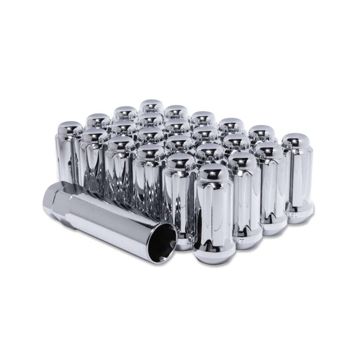 Method Lug Kit - Spline - M12X1.5 - 6 Lug Kit - Chrome - 24 Nuts