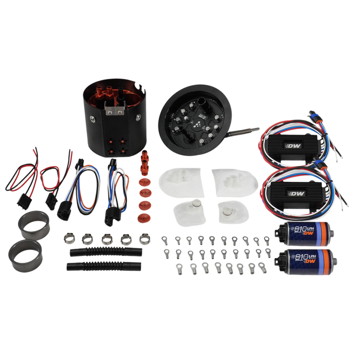 DeatschWerks 06-13 BMW E9X/E8X X2 Dual Pump Module w/ Dual DW810 Brushless Fuel Pumps
