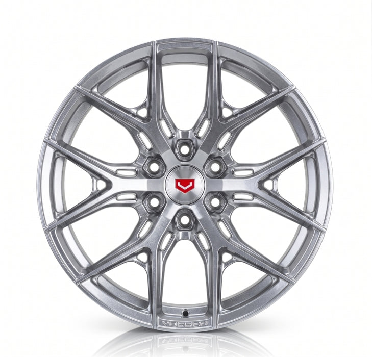 Vossen HF6-4 20x9.5 - 6x135 - ET15 - Deep Face - 87.1 - Silver Metallic Wheel